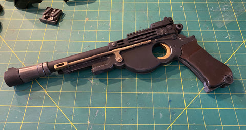Mandalorian Blaster with working trigger