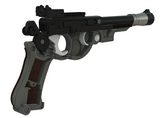 The Mandalorian Blaster with working trigger 3D Files