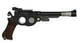 The Mandalorian Blaster with working trigger 3D Files