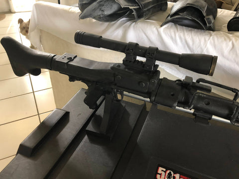 Death Troopers DLT-19D Blaster Prop - durable fiberglass