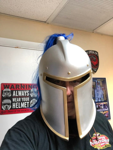 World of Warcraft Alliance inspired Fiberglass Helmet