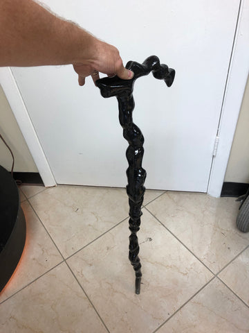 Emperor Palpatines Cane - Solid Resin w wood core