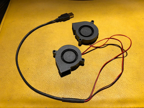 Helmet and mask fans