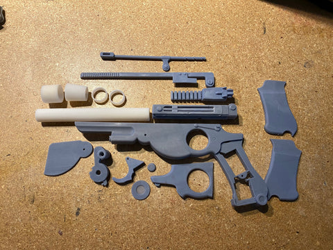 3D printed Mandalorian Blaster